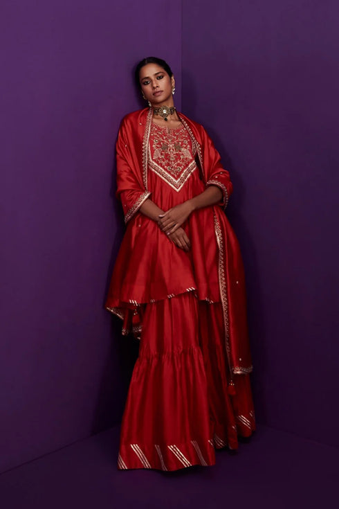 Mughal Sharara Set